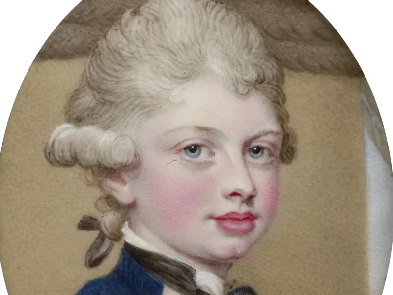 1734-Johann Heinrich von Hurter - Ritratto di Guglielmo, Duca di Clarence